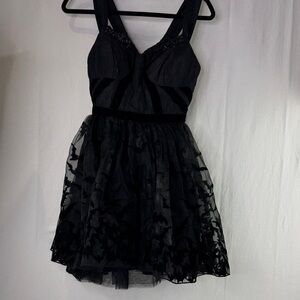 DC Comics Batman Elegant Black Sleeveless Dress